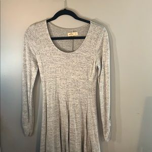 hollister heather grey dress